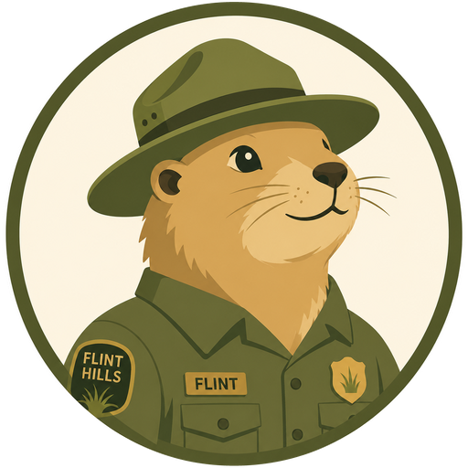 Flint, the Ranger prairie dog